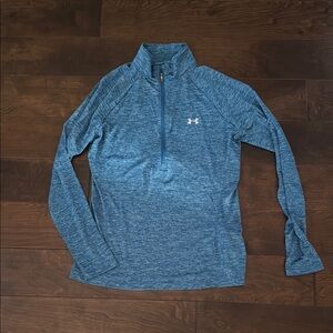 Under Armour Heathered Blue Pullover MSRP $45